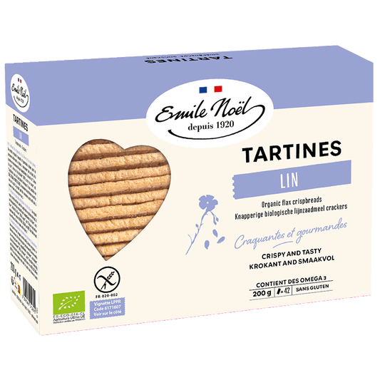 émile Noël -- Tartines sans gluten lin bio - 200 g